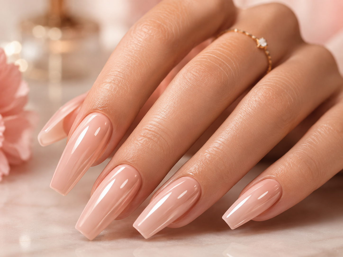 Acrylic nail extensions at T-T Nails and Spa Warrensburg MO